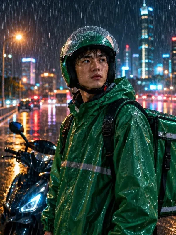 毕业那年的外卖站封面海报