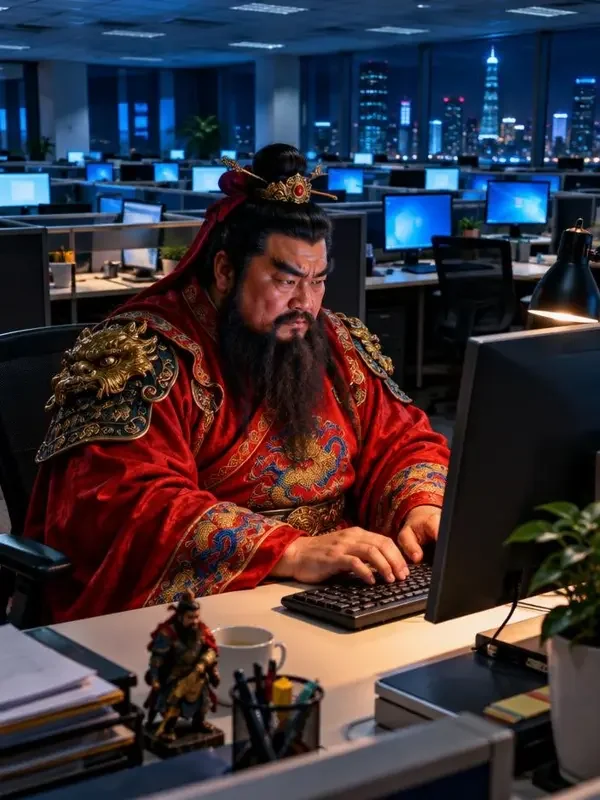 雷公当了产品经理封面海报